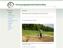Tablet Screenshot of hg-rothrist-olten.ch